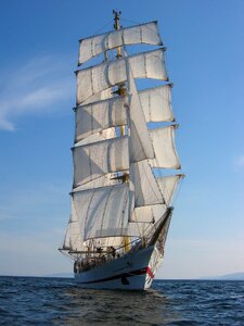 Sailing ocean maritime