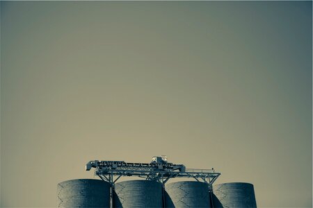 Industrial sky gray industry