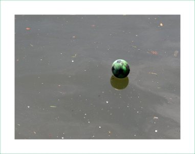 Discarded ball