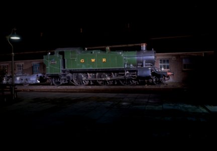 GWR 4144 at Didcot Photographers’ Evening, late 1990s photo