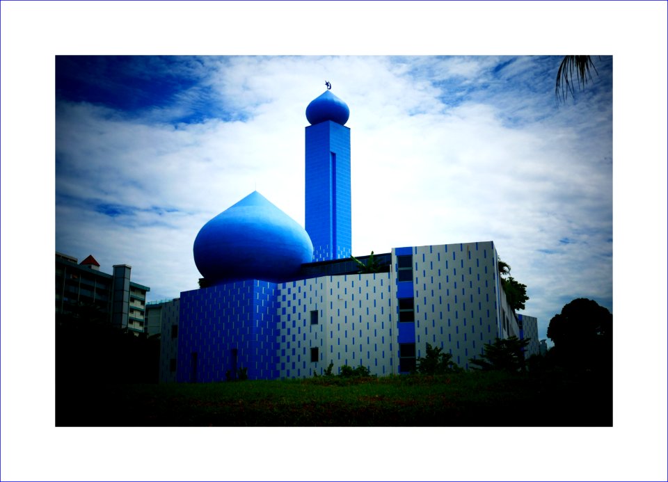 Blue mosque in the heartland