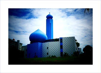 Blue mosque in the heartland photo