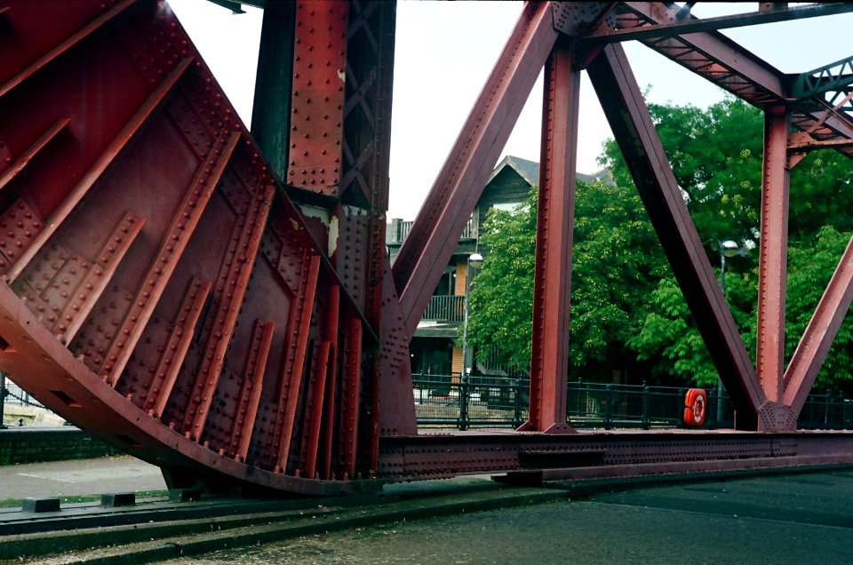 Bascule bridge at Rotherhithe
