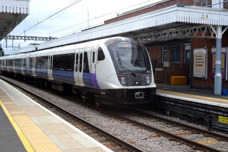 Class 345 train at Shenfield