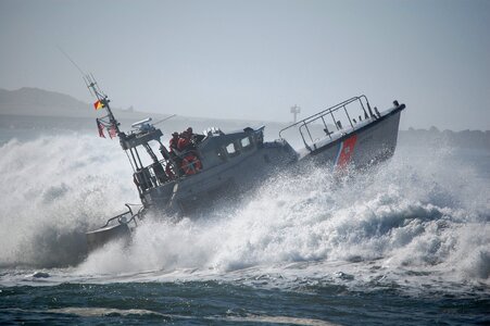 Sea water rescue photo