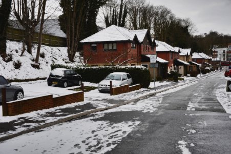 Coulsdon in the Snow