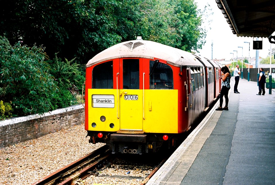 Isleland Line 1938 stock train at Shanklin