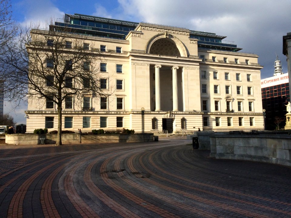 Baskerville House, Birmingham, England.