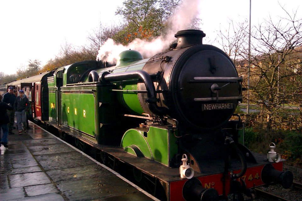 GNR N2 tank 1744 at Rawtenstall