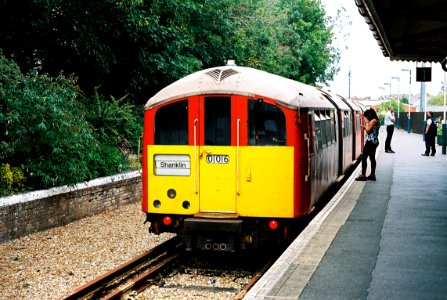 Isleland Line 1938 stock train at Shanklin