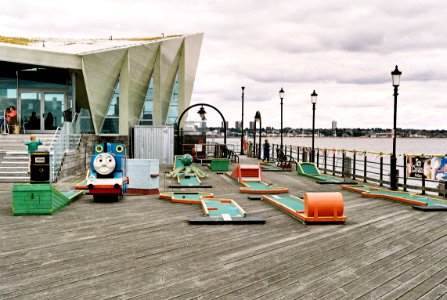 Children’s play equipment, Southend pier