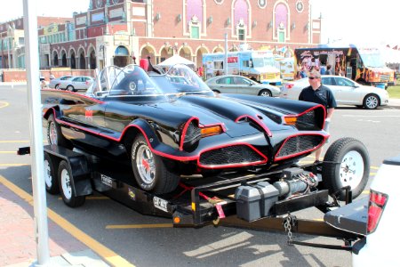 The Batmobile at at Asbury Park Comicon 4.