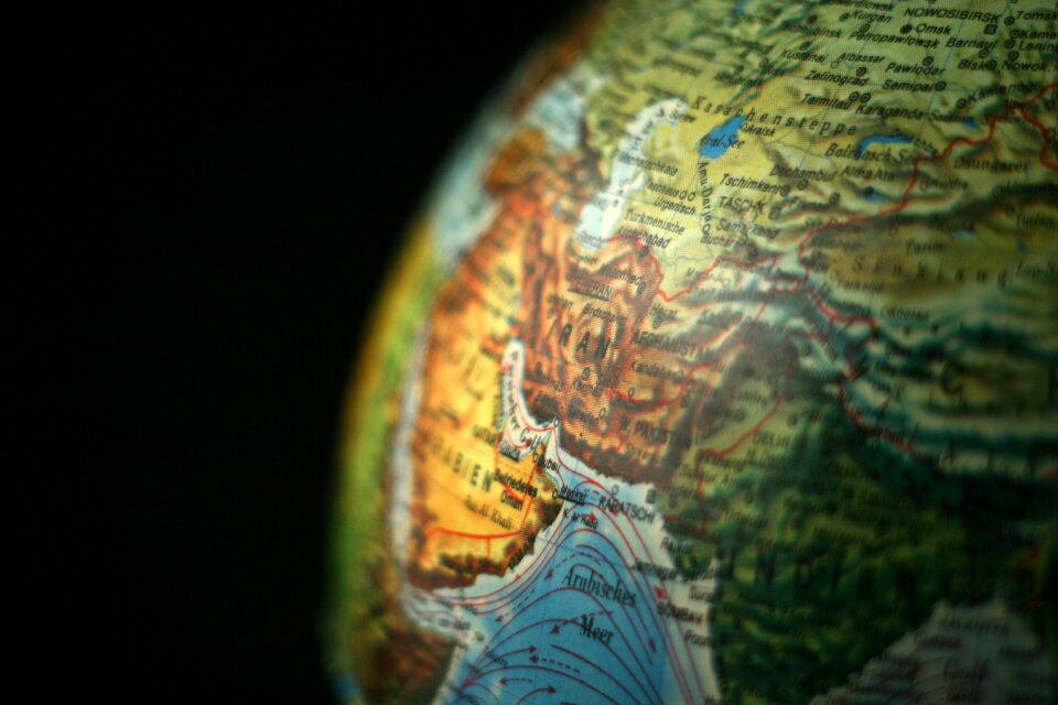 Continents earth world