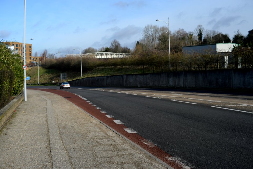 Coulsdon relief road looking North