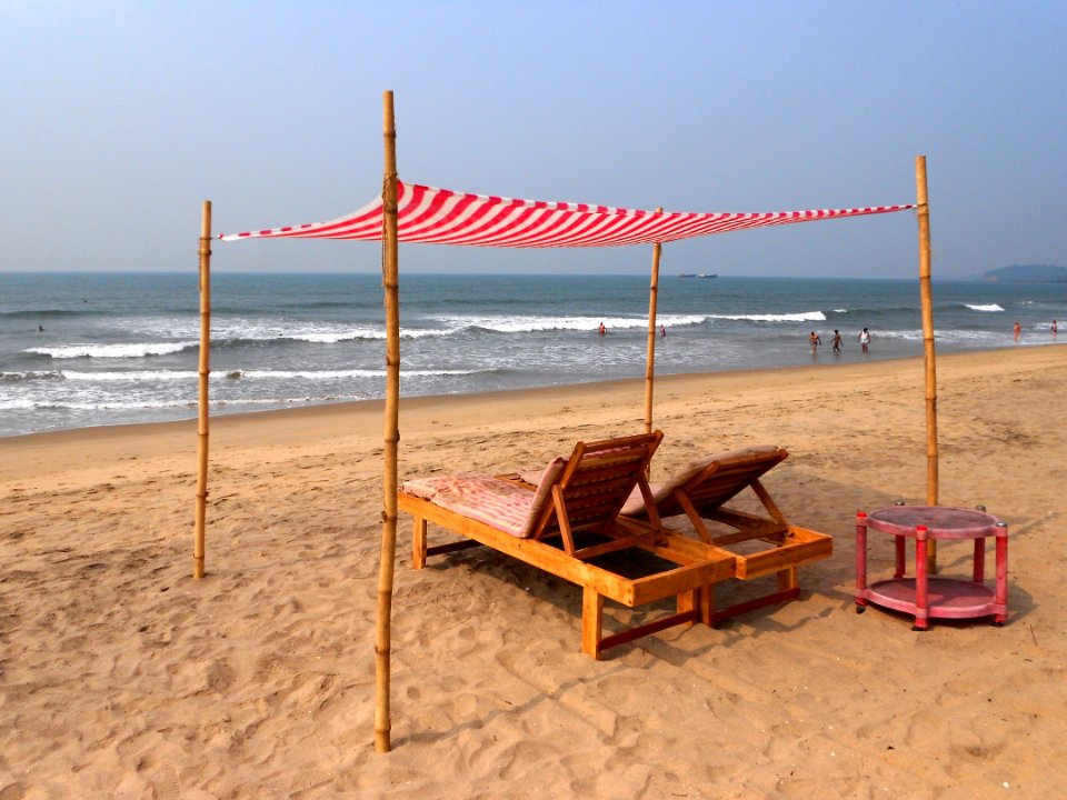 Sun bath on beach is awesome