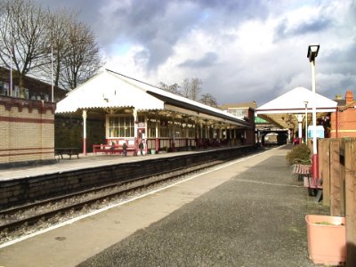 Bury Bolton Street station buildings photo