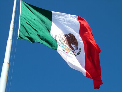 Flag mexico colors