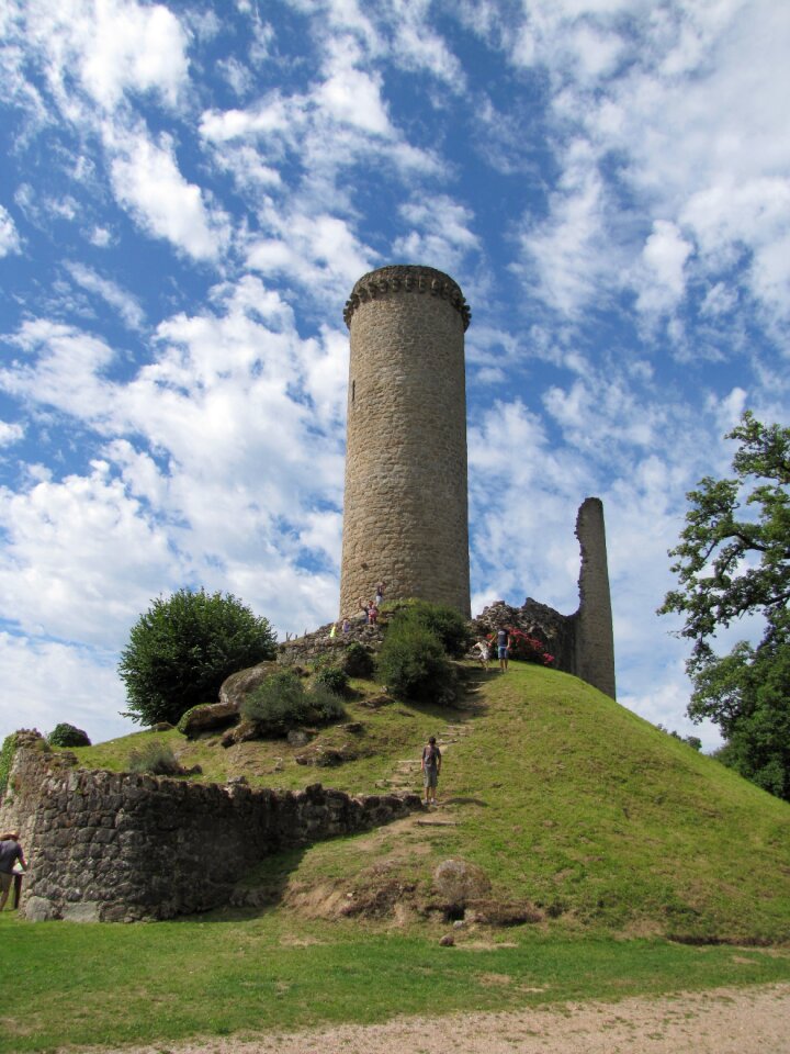 Ruin france dordogne