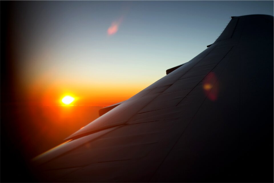 Sky travel transportation