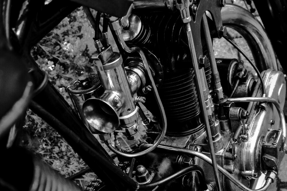 Technology vehicle close up