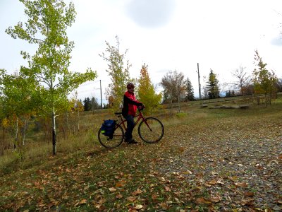 Back in the saddle again.  After a spectacular crash 2 weeks ago, was able to have a nice 20 km ride today. 8-))