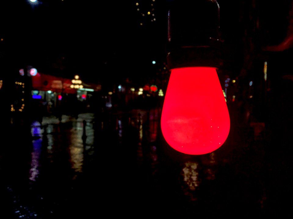 Just a Red Light, Not a District