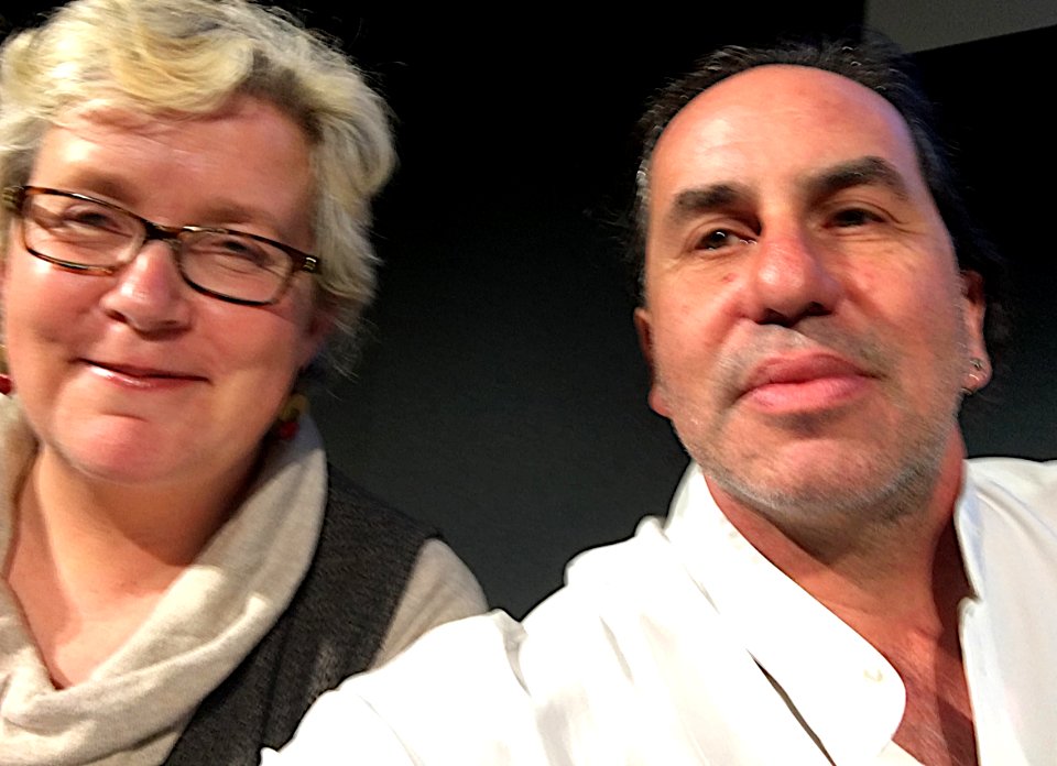 Blurry Selfie with Kate Bowles