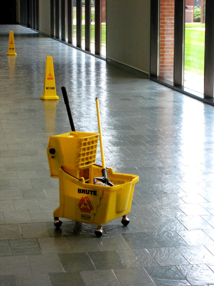 Loneliest Mop Bucket in the World