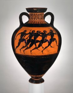 Terracotta Panathenaic prize amphora- DP245711