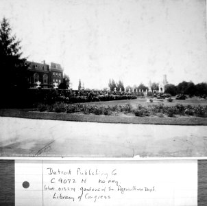no date Agri gardens (a) Detroit Pub Co Lot 9072-H