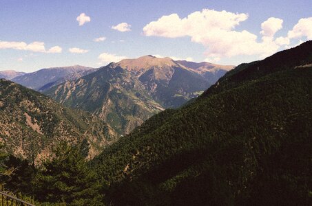 Landscape alpine highlands photo