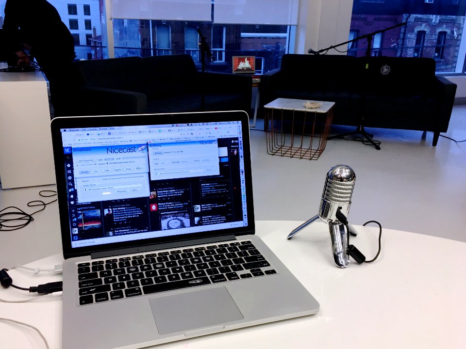 Live Broadcasting the CC Fireside Chat