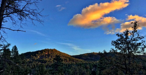 Calm Day Over Strawberry Mountain