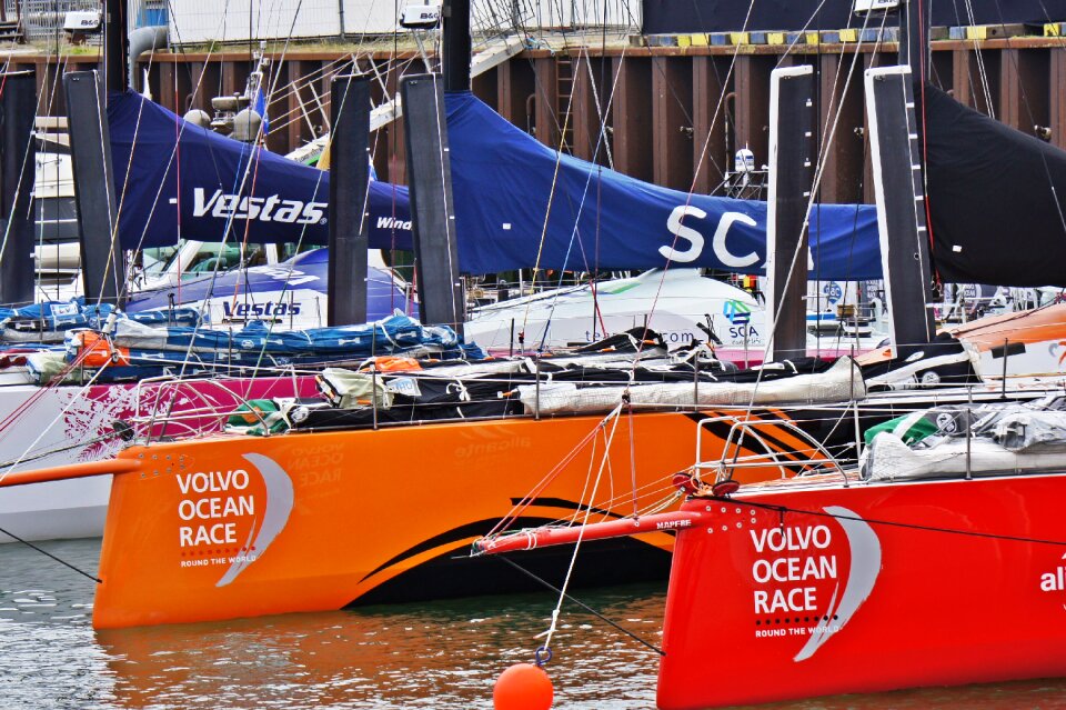 Regatta sailing boat ocean