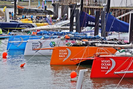 Regatta sailing boat ocean photo