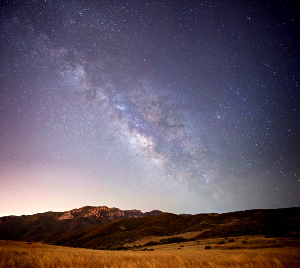 Night Sky - Boney Mountain & Milky Way
