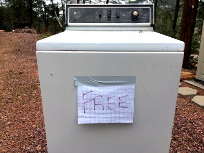 Free As In Old Washing Machine photo