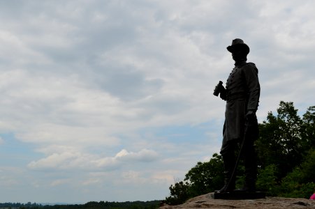 Gouverneur K. Warren Gettysburg Statue photo