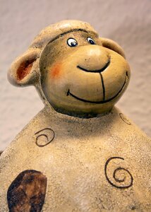 Cute arts crafts statue