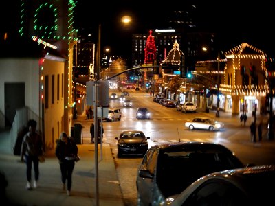 Lit up for the holidays