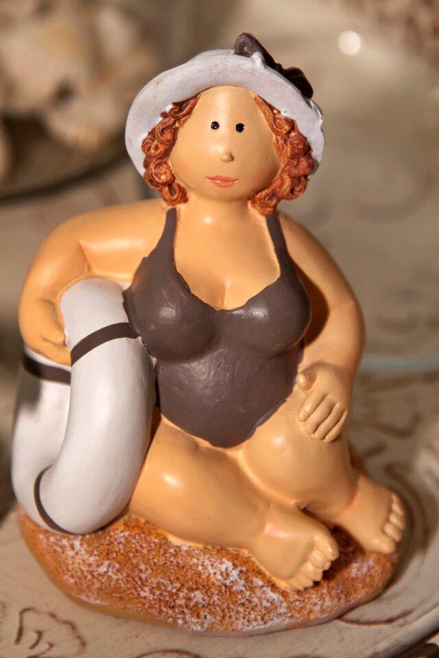 Summer figure water