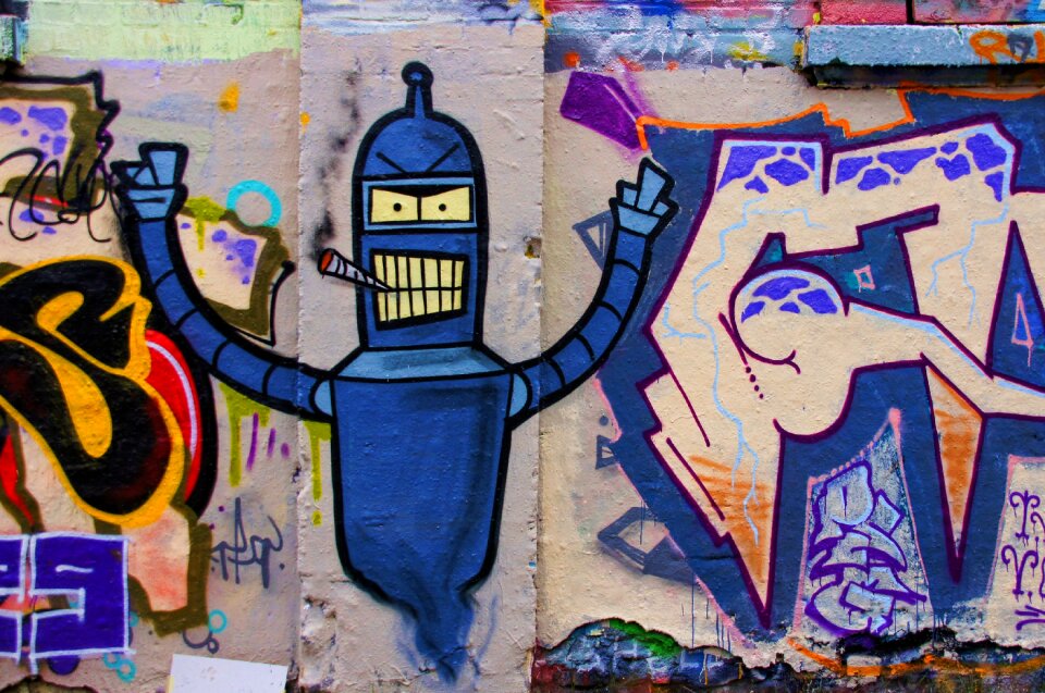 Art hauswand painting