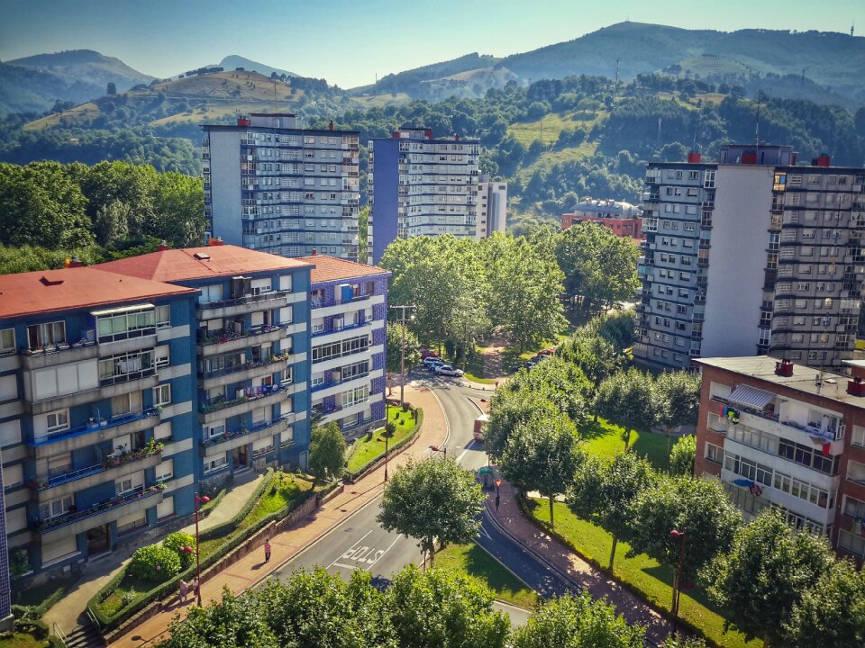 Urban landscape euskadi view