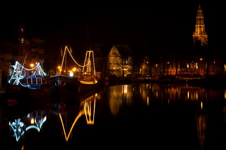 Boats water city photo