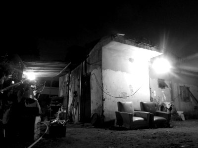 Testando P&B no passeio!