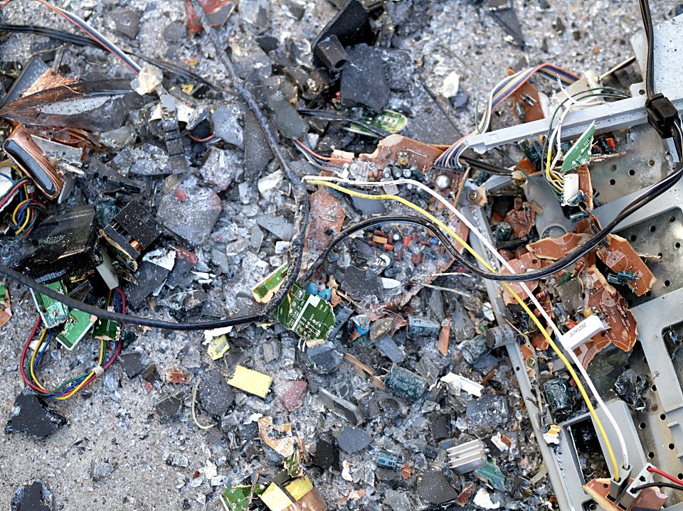E-Waste in the Alley (Silver Spring, MD)