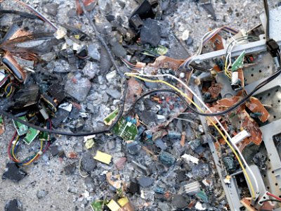 E-Waste in the Alley (Silver Spring, MD)