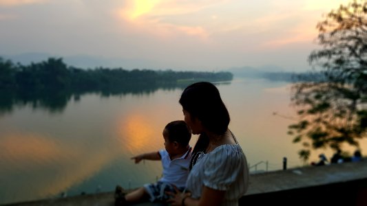 Sunset on Perfume River