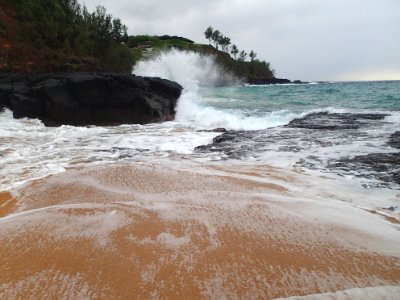 The Big Splash on Secret Beach