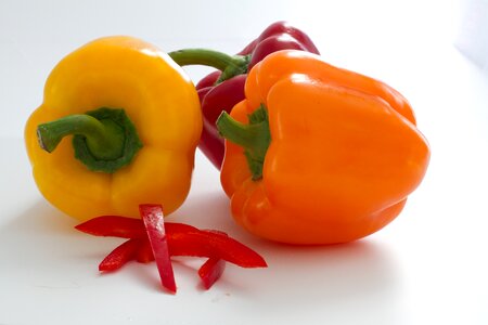 Food yellow peppers pepper